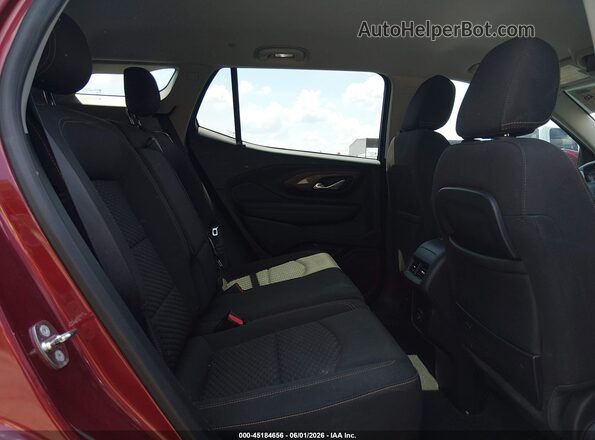 3GKALMEX2JL136275 2018 GMC TERRAIN Red Вид наклейки з VIN-кодом