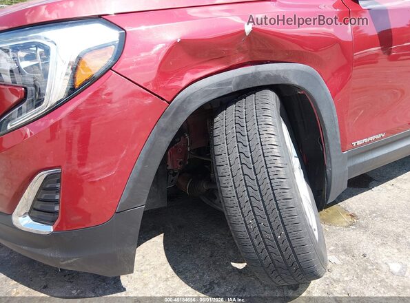 3GKALMEX2JL136275 2018 GMC TERRAIN Red Вид спереду