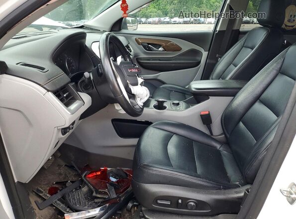 3GKALMEX3KL288955 2019 GMC TERRAIN White Widok wnętrza z przodu