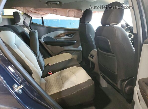 3GKALMEX4JL128663 2018 GMC TERRAIN Blue Rear interior view