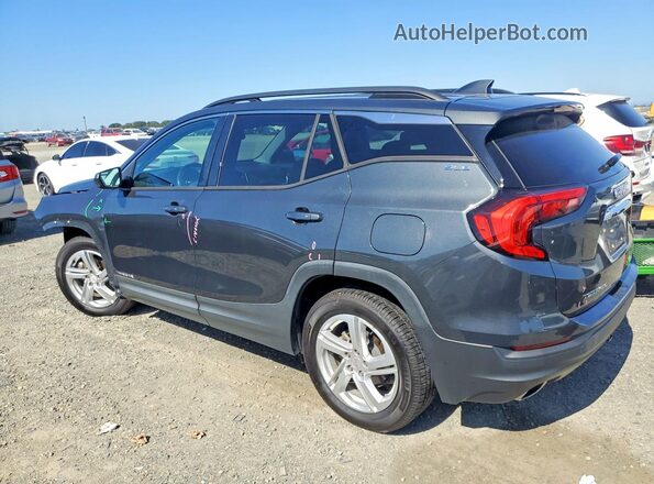 3GKALMEX5JL288325 2018 GMC TERRAIN Black Trasero izquierdo