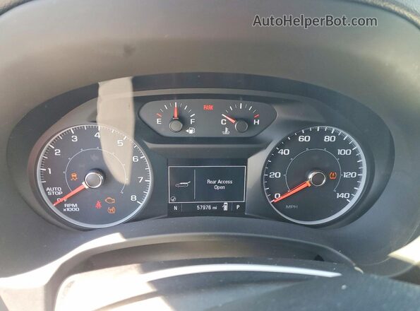 3GKALMEX5JL288325 2018 GMC TERRAIN Black Vista del cuadro de instrumentos