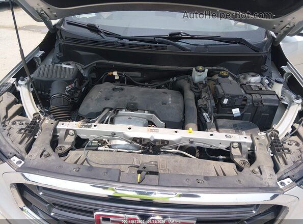 3GKALMEX6JL129250 2018 GMC TERRAIN Silver Widok z tyłu