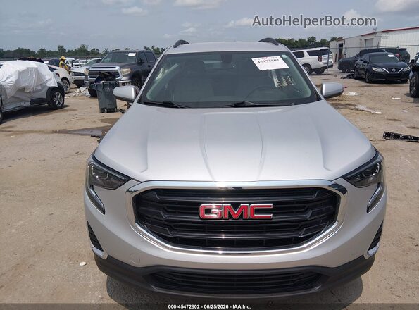 3GKALMEX6JL129250 2018 GMC TERRAIN Silver Widok wnętrza z tyłu