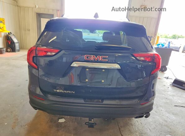 3GKALMEX7JL366586 2018 GMC TERRAIN Charcoal Vista trasera