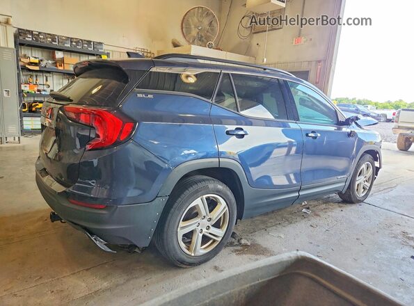 3GKALMEX7JL366586 2018 GMC TERRAIN Charcoal Trasero derecho