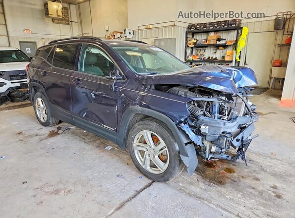 3GKALMEX7JL366586 2018 GMC TERRAIN Charcoal Delantero derecho