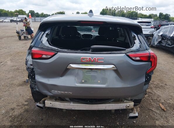 3GKALMEX7KL285931 2019 GMC TERRAIN Gray Դիմացի տեսք