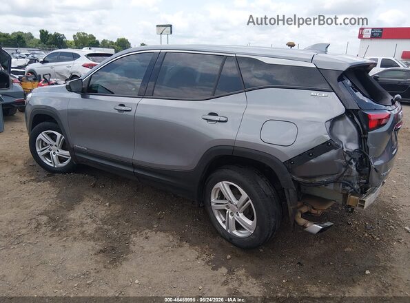 3GKALMEX7KL285931 2019 GMC TERRAIN Gray Հետևի ձախ
