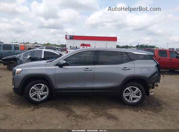 3GKALMEX7KL285931 2019 GMC TERRAIN Gray Սալոնի 360 աստիճան տեսք