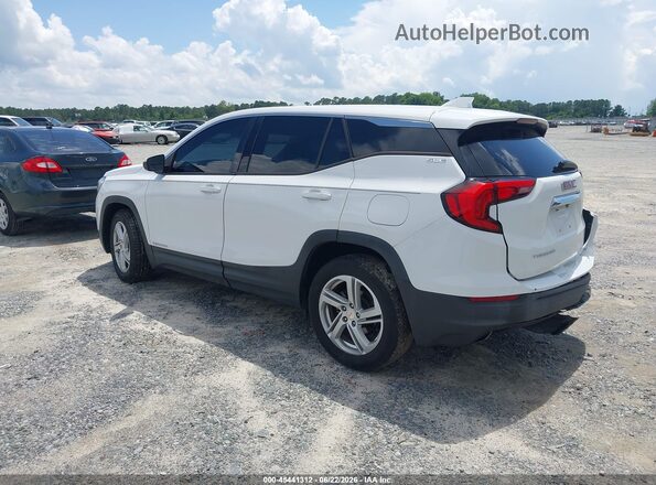 3GKALMEX8JL126589 2018 GMC TERRAIN White Задня ліва чверть
