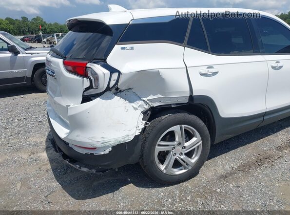 3GKALMEX8JL126589 2018 GMC TERRAIN White Вид спереду