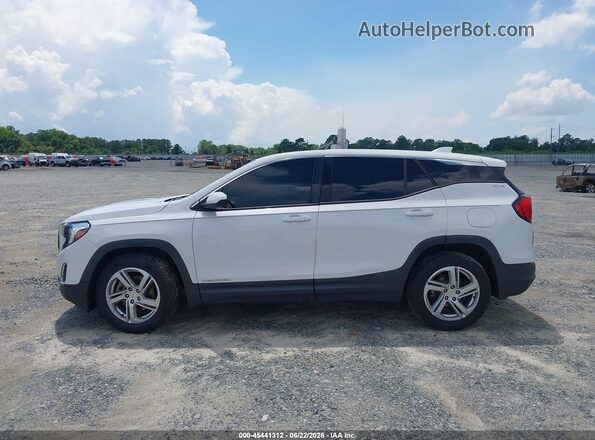 3GKALMEX8JL126589 2018 GMC TERRAIN White Панорамний вид салону 360°