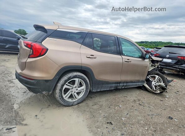 3GKALMEX8JL136443 2018 GMC TERRAIN Tan Rear right