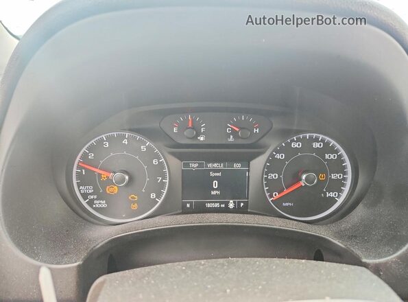3GKALMEX8JL136443 2018 GMC TERRAIN Tan Instrument cluster view