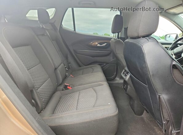 3GKALMEX8JL136443 2018 GMC TERRAIN Tan Rear interior view