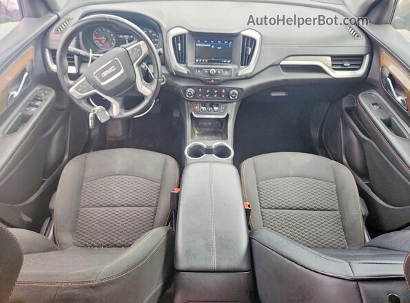 3GKALMEX8JL136443 2018 GMC TERRAIN Tan Dashboard view