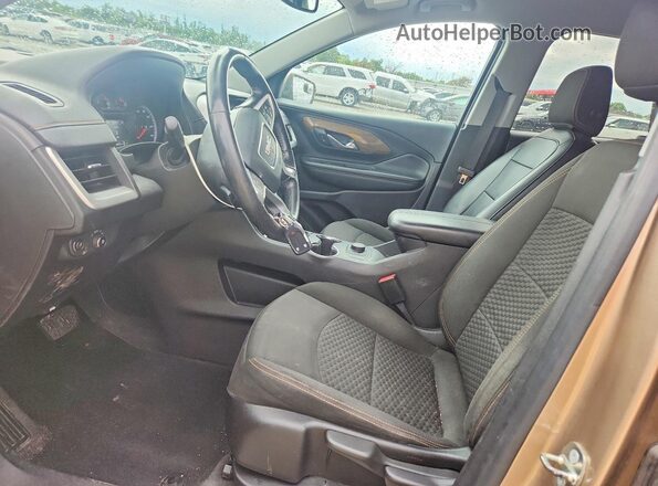 3GKALMEX8JL136443 2018 GMC TERRAIN Tan Front interior view