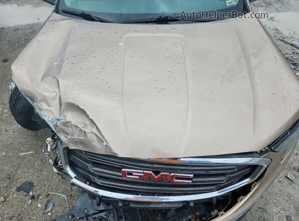 3GKALMEX8JL136443 2018 GMC TERRAIN Tan Engine compartment view