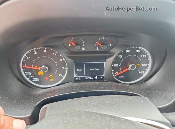 3GKALMEX8JL143442 2018 GMC TERRAIN White Սարքավորումների վահանակի տեսք