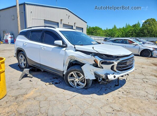 3GKALMEX9JL123832 2018 GMC TERRAIN White Front right