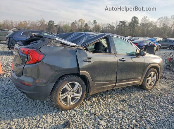 3GKALMEX9KL201141 2019 GMC TERRAIN Charcoal Rear right