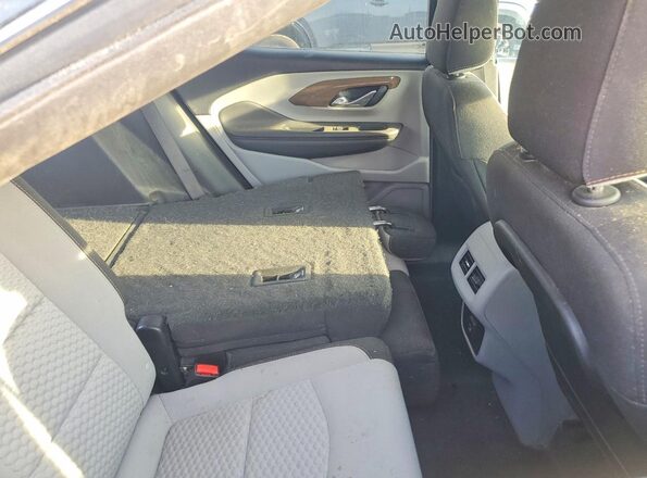 3GKALMEX9KL201141 2019 GMC TERRAIN Charcoal Rear interior view