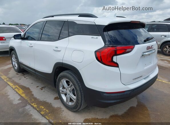 3GKALNEU3JL142842 2018 GMC TERRAIN White Հետևի ձախ
