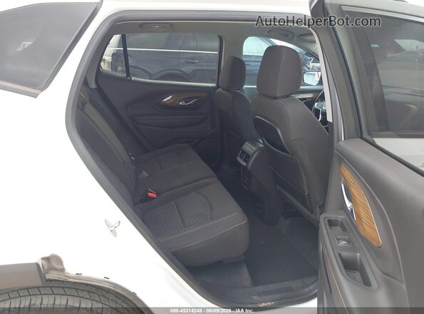 3GKALNEU3JL142842 2018 GMC TERRAIN White VIN կոդի պիտակի տեսք