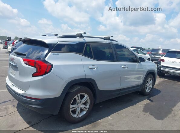 3GKALNEUXJL192993 2018 GMC TERRAIN Silver Tył prawy