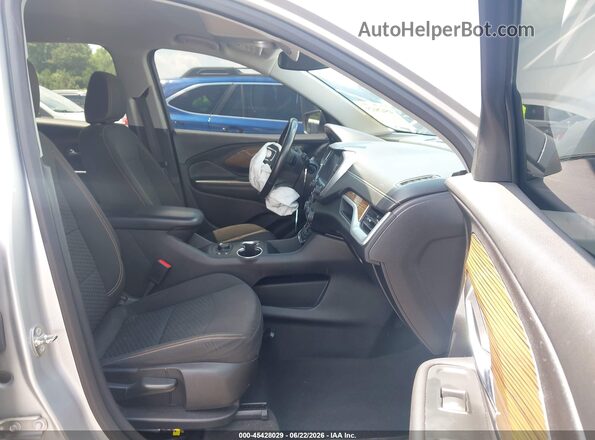 3GKALNEUXJL192993 2018 GMC TERRAIN Silver Widok wnętrza z przodu