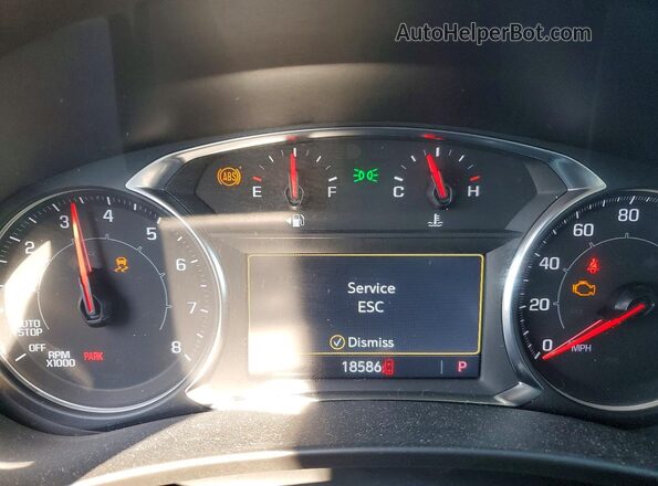 3GKALPEG0RL176559 2024 GMC TERRAIN Blue Սարքավորումների վահանակի տեսք