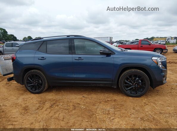 3GKALPEG0RL342952 2024 GMC TERRAIN Blue Vista interior trasera