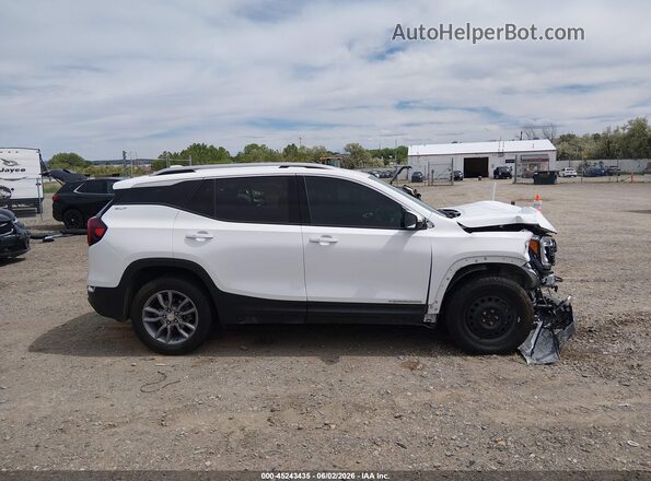 3GKALPEG1PL133345 2023 GMC TERRAIN White Widok wnętrza z tyłu