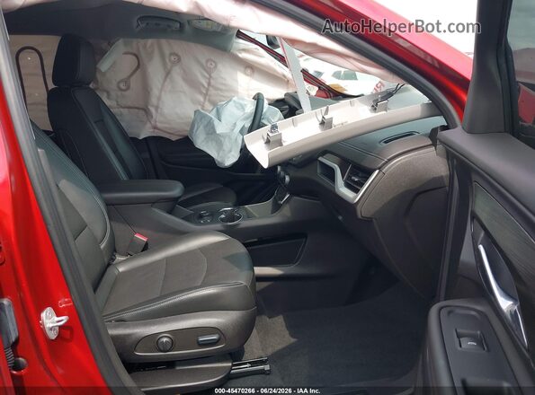3GKALPEG1PL154227 2023 GMC TERRAIN Red Вид салону спереду