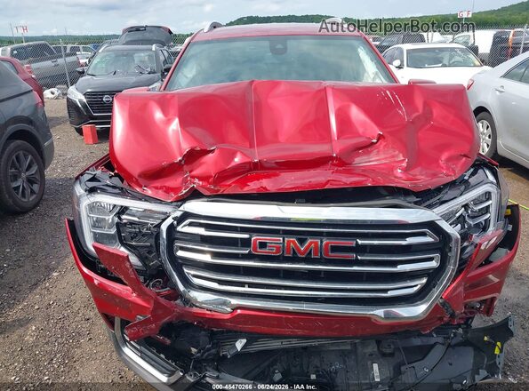 3GKALPEG1PL154227 2023 GMC TERRAIN Red Вид щитка приладів