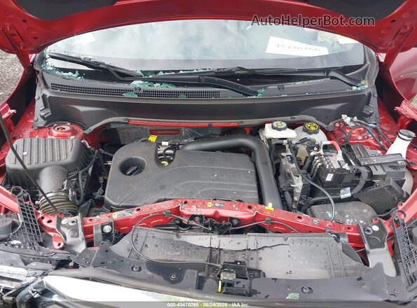3GKALPEG1PL154227 2023 GMC TERRAIN Red Вид ззаду