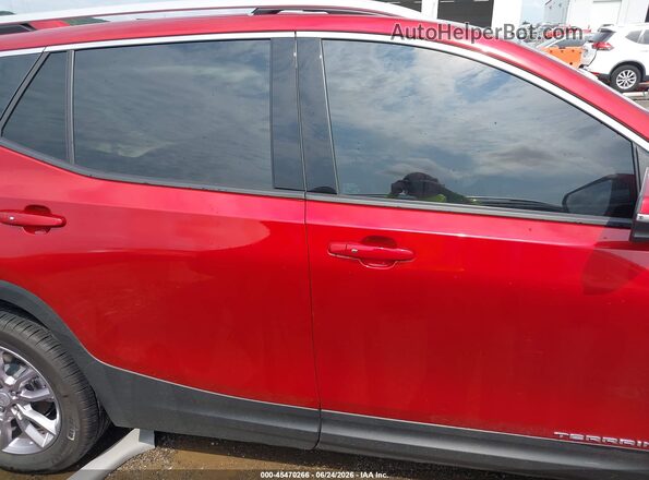 3GKALPEG1PL154227 2023 GMC TERRAIN Red Вид задньої частини салону