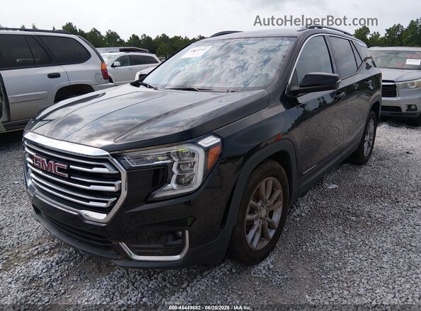 3GKALPEG1PL257180 2023 GMC TERRAIN Черный Передняя левая четверть