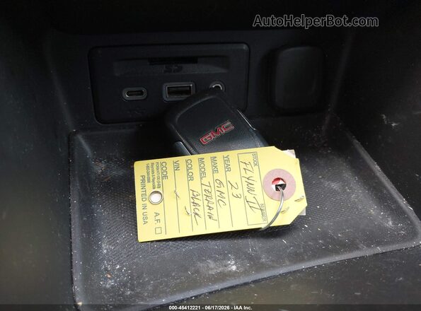 3GKALPEG4PL187769 2023 GMC TERRAIN Black Dashboard view