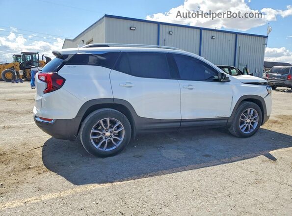 3GKALPEG4PL250076 2023 GMC TERRAIN White Trasero derecho