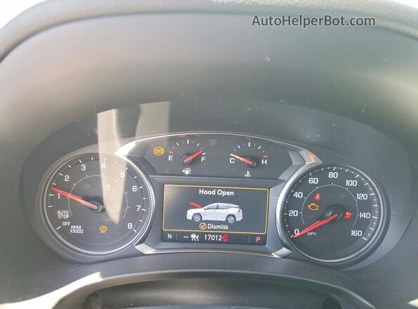 3GKALPEG4PL250076 2023 GMC TERRAIN White Vista del cuadro de instrumentos