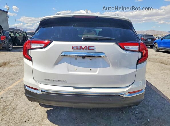 3GKALPEG4PL250076 2023 GMC TERRAIN White Vista trasera