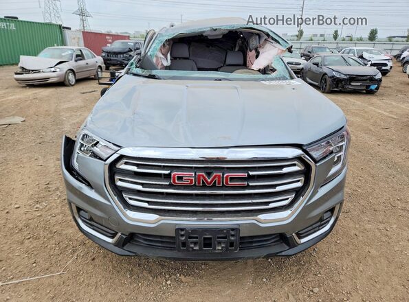 3GKALPEG5PL146597 2023 GMC TERRAIN Gray Front view