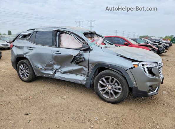 3GKALPEG5PL146597 2023 GMC TERRAIN Gray Front right