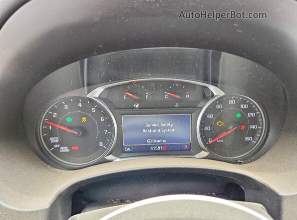 3GKALPEG5PL146597 2023 GMC TERRAIN Gray Instrument cluster view