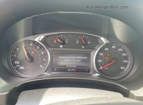 3GKALPEG5PL192477 2023 GMC TERRAIN Черный Вид щитка приборов
