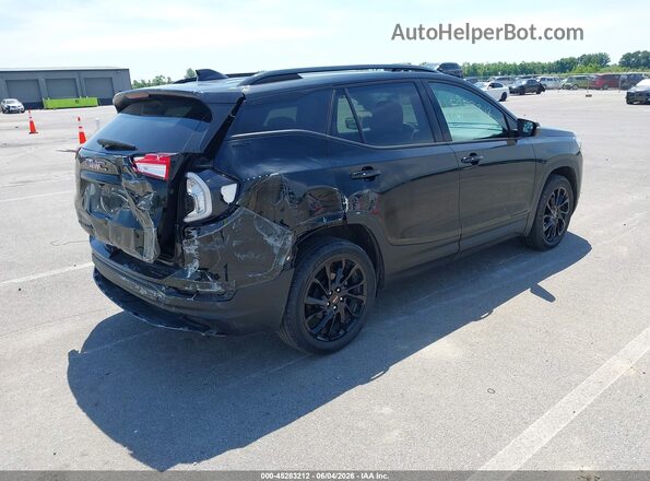3GKALPEG6RL379472 2024 GMC TERRAIN Black უკანა მარჯვენა
