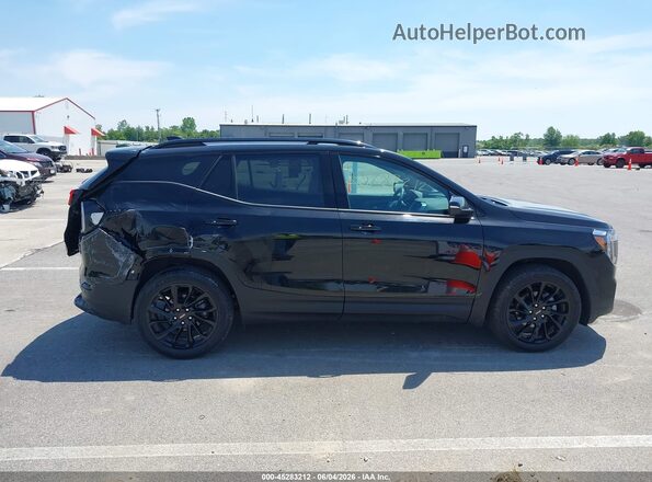 3GKALPEG6RL379472 2024 GMC TERRAIN Black უკანა სალონის ხედი