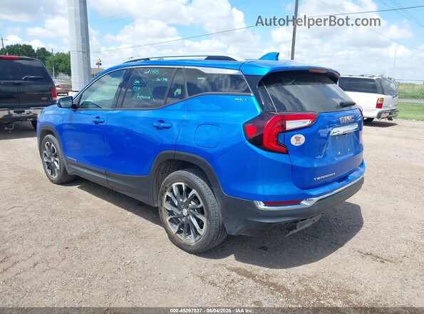 3GKALPEG8RL130462 2024 GMC TERRAIN Blue Задня ліва чверть